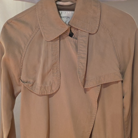 Babaton Light Brown Trench Coat - Picture 5 of 7